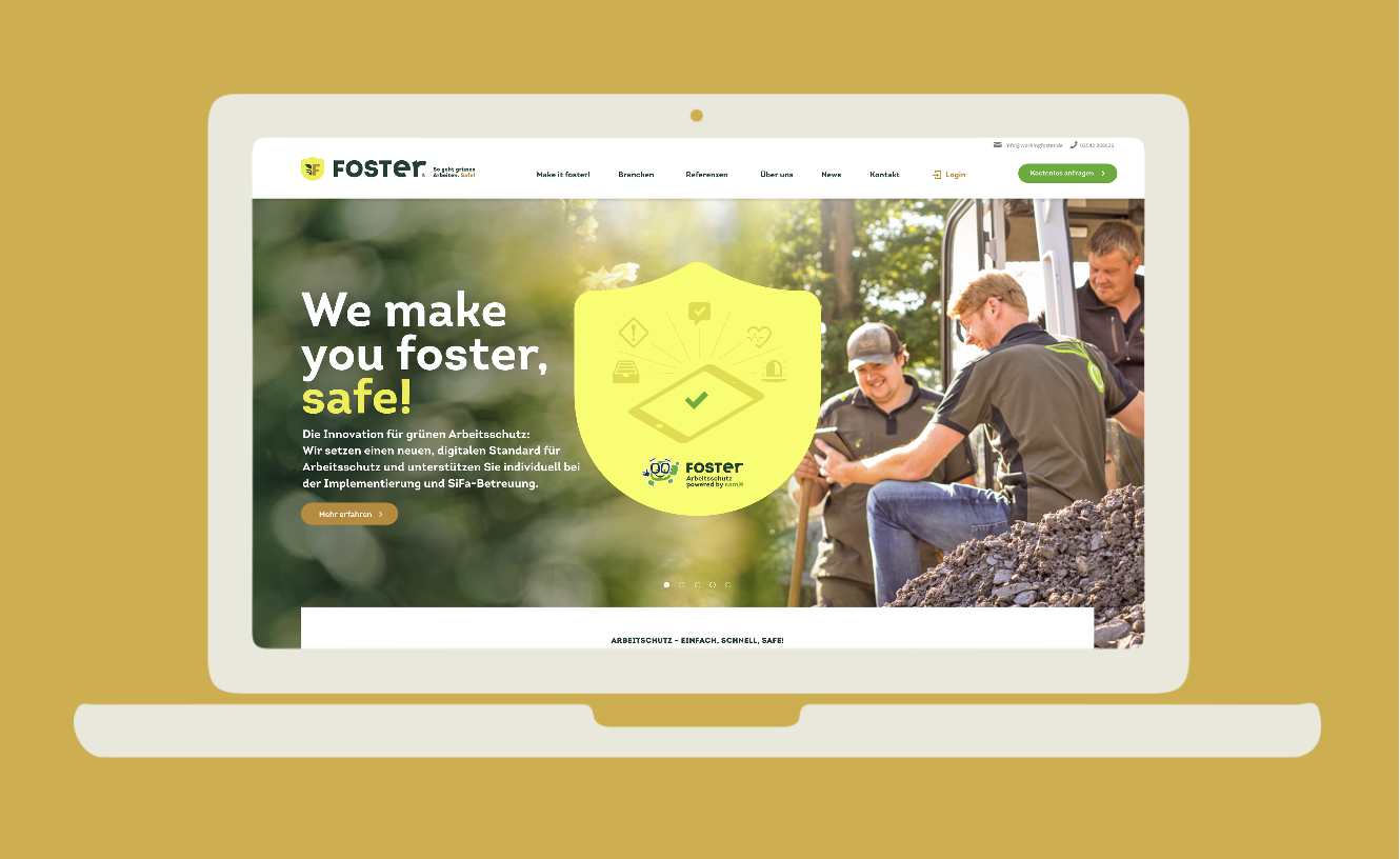 Foster Arbeitsschutz Website